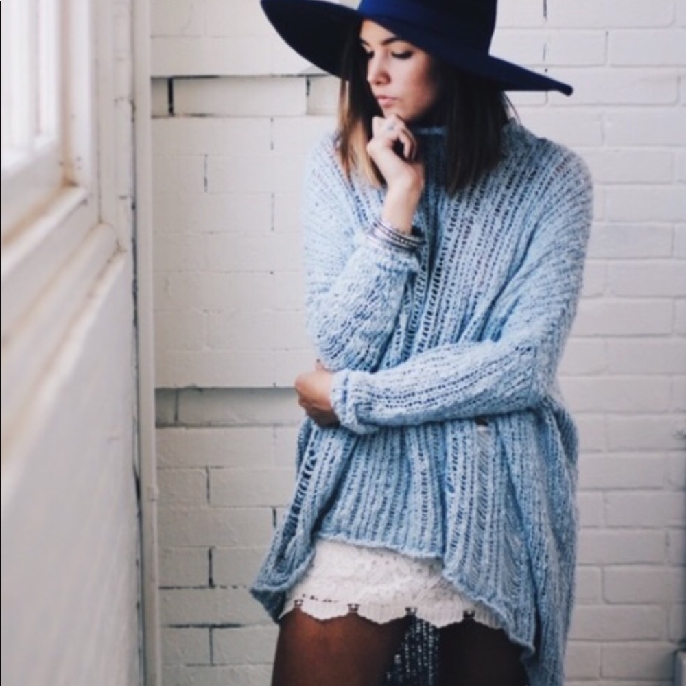 ISO free People ladder & stitch sweater sm/med